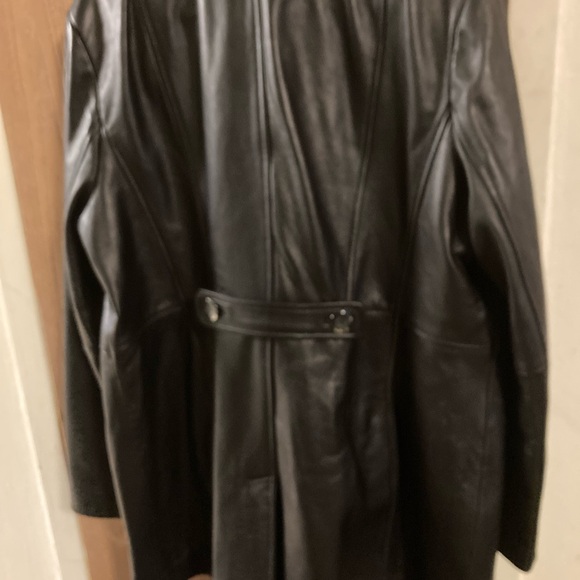 Women 2x leather coat - Picture 2 of 4